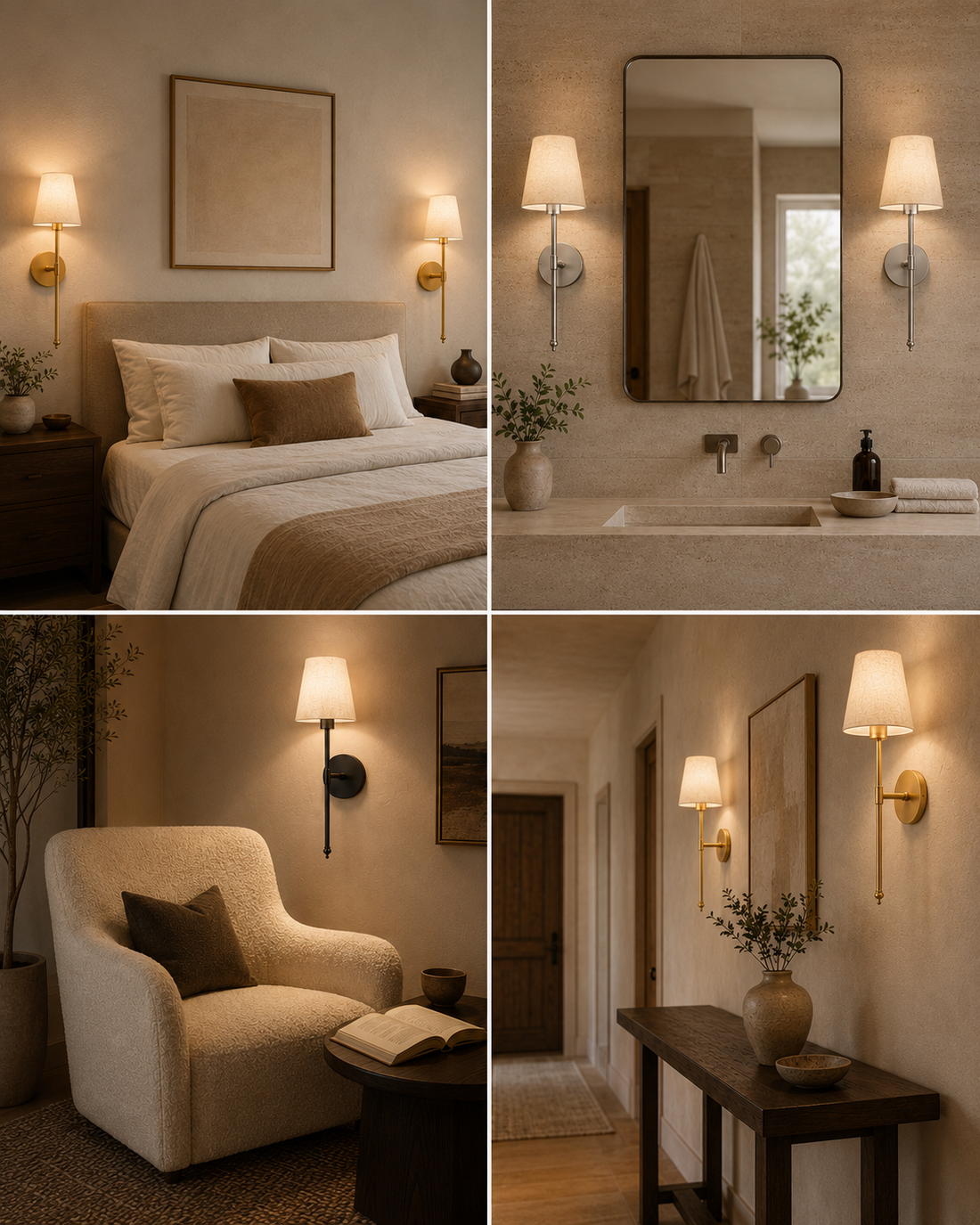 Wireless Wall Sconces